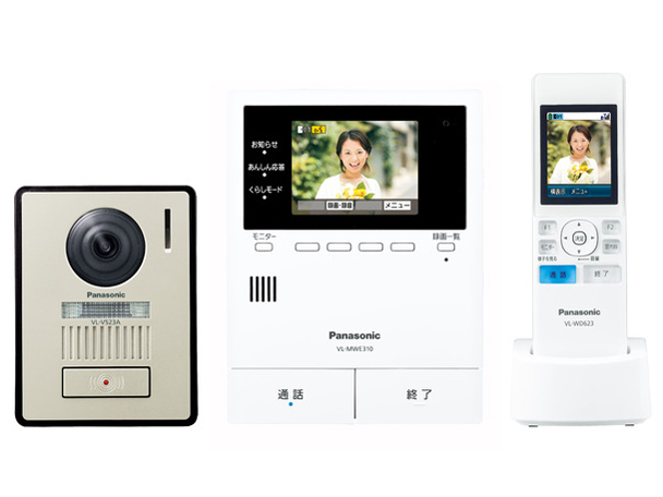 VL-SWE310KLA パナソニック 新品 テレビドアホン どこでもドアホン 見知らぬ来訪者にはドアホンが応答する「あんしん応答」