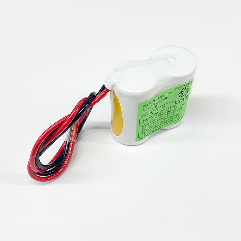 PAEZ-BT2相当品 電池屋製新品 オリエンタルモーター相当品 組電池 2.4V2000mAh S型 リード線のみ コネクターなし
