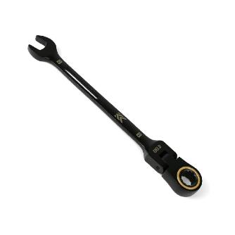 CWL-08-BG フジ矢 純正品新品 首振ラチェットコンビレンチ(黒金)