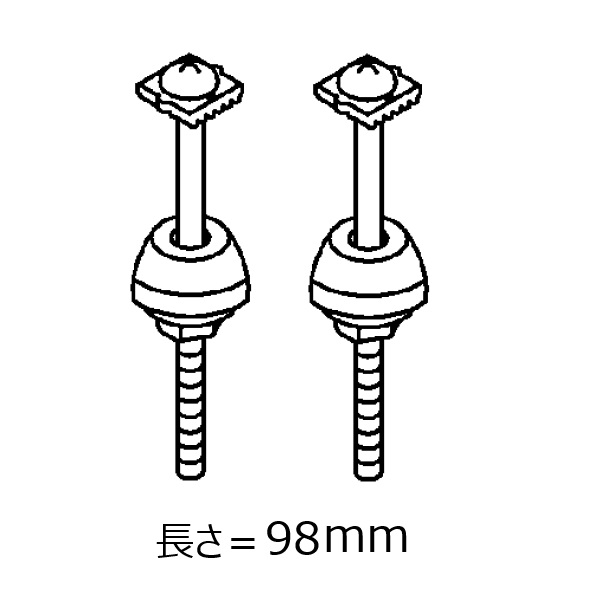 TCA303 TOTO 純正部品 取付ボルト組品【全国一律送料450円】