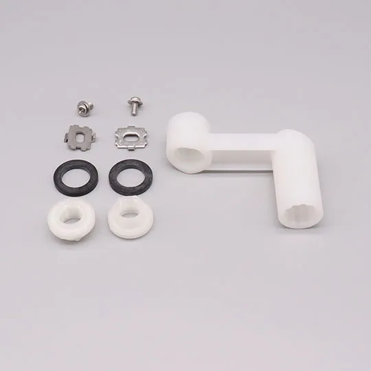 A-7571 LIXIL・INAX 純正部品 取付ナット・パッキン・ネジ・固定プレート(2個入り)、施工治具 トイレ部品 【送料全国一律275円】