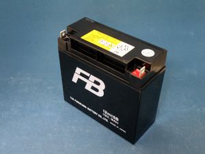 【中止品】12M15B 古河電池製 小型制御弁鉛蓄電池 mシリーズ【キャンセル返品不可】【時間指定不可】