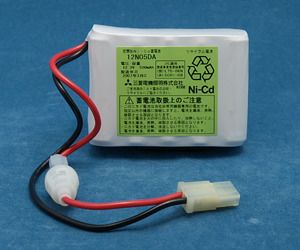 12N05DA 三菱電機 純正品 誘導灯・非常灯用交換電池 12.0V500mAh (12N-05DA)