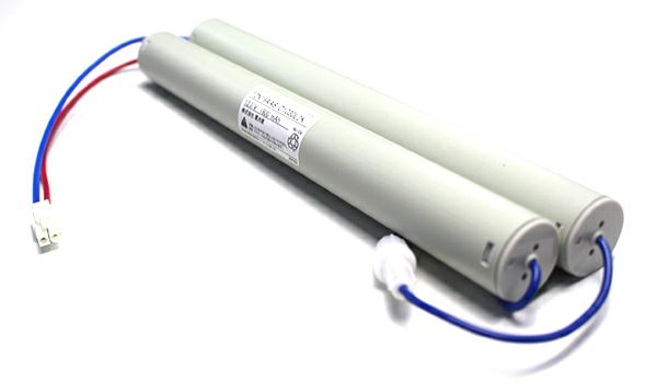 12N19AA相当品(同等品) 電池屋製 新品 三菱電機製非常灯器具用交換電池 12.0V1800mAh＜年度シール付き＞ コネクター付きそのまま取付できます。