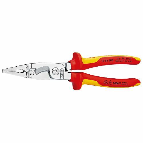 1386-200 絶縁エレクトロプライヤー (SB) KNIPEX(クニペックス)
