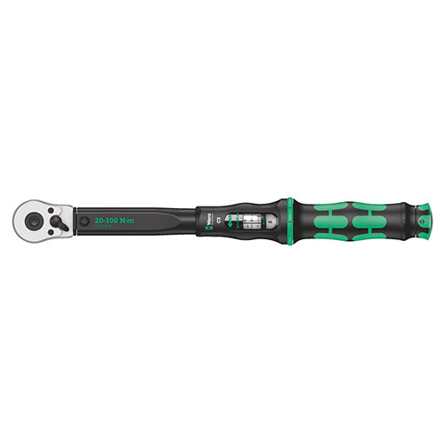 EA723VA-122 エスコ 20-100N.m(1/2"DR) トルクレンチ(ラチェット式) (Wera 343965)