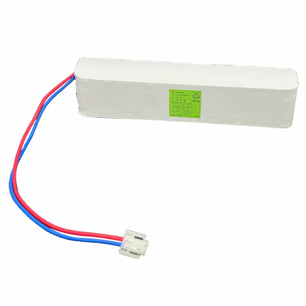 20/2000CH相当品 W型 統一コネクタ付 24V2500mAh ※電池屋組電池