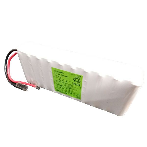 20/500AAF相当品 24V500mAh 湯浅(YUASA)相当品 組電池 W型 コネクタ付