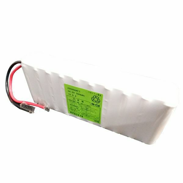 20/500AAF相当品 24V500mAh 湯浅(YUASA)相当品 組電池 W型 コネクタなし リード線切りっぱなし【コネクタなし】