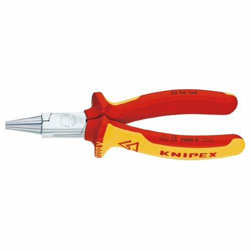 2206-160 絶縁丸ペンチ 1000V KNIPEX(クニペックス)