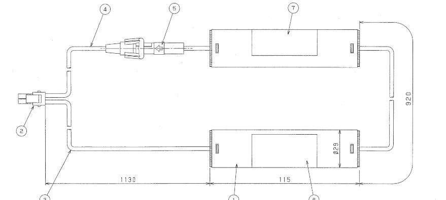 2-2NR-CY-LENB相当品 (同等品) 東芝ライテック製非常灯器具用交換電池 <年度シール付き> コネクター付きそのまま取付できます。