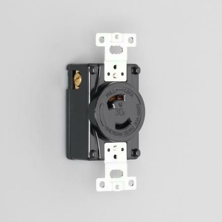 2320 アメリカン電機 引掛形 埋込コンセント 2P 30A 250V
