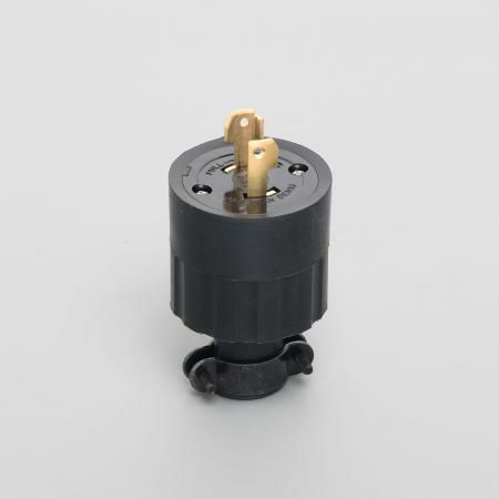 2322R アメリカン電機 引掛形 プラグ(ゴムカバー) 2P 30A 250V