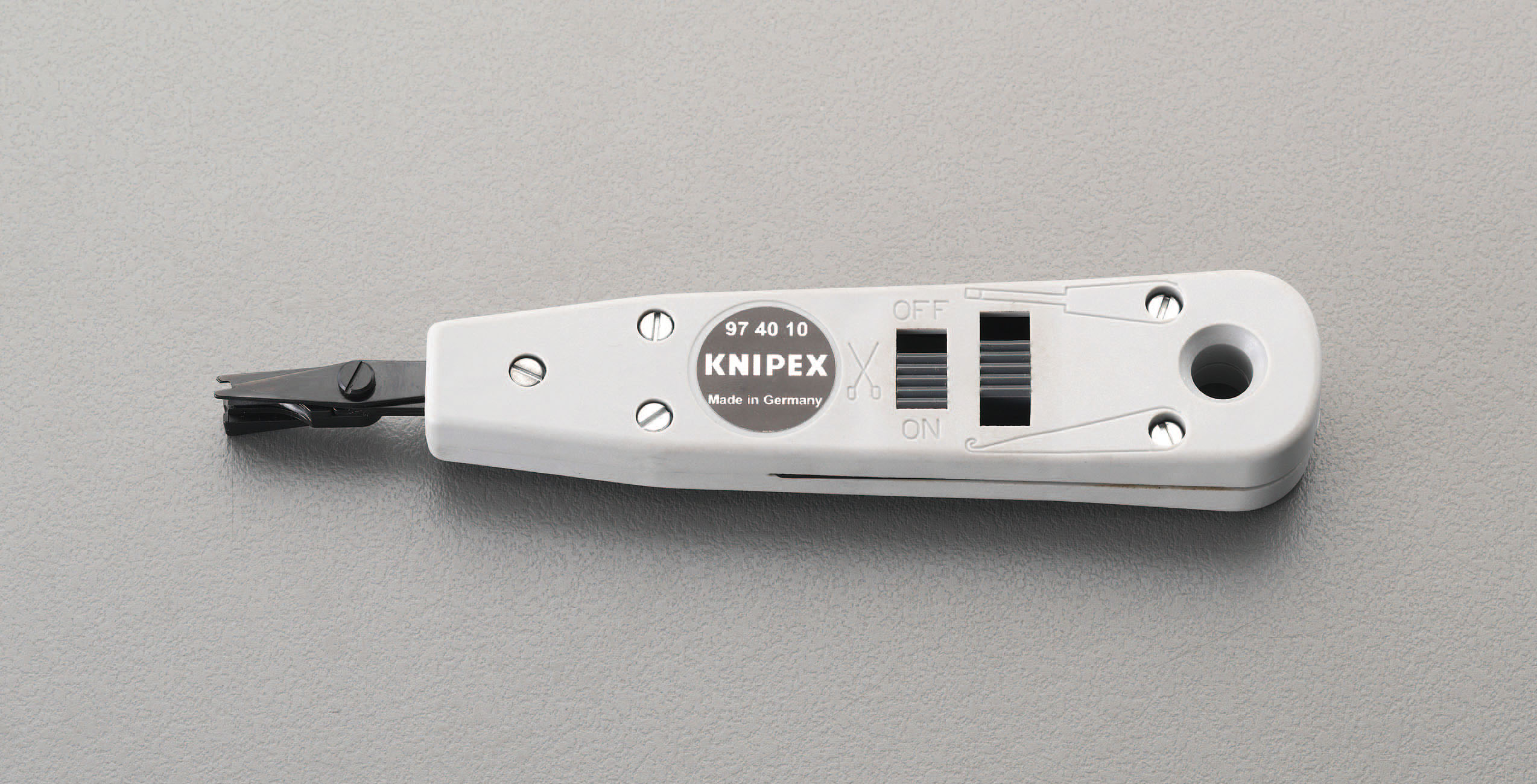 EA538KP エスコ 0.4-0.8mm パンチダウンツール(LSA-Plus端子用) (KNIPEX(クニペックス) 974010)
