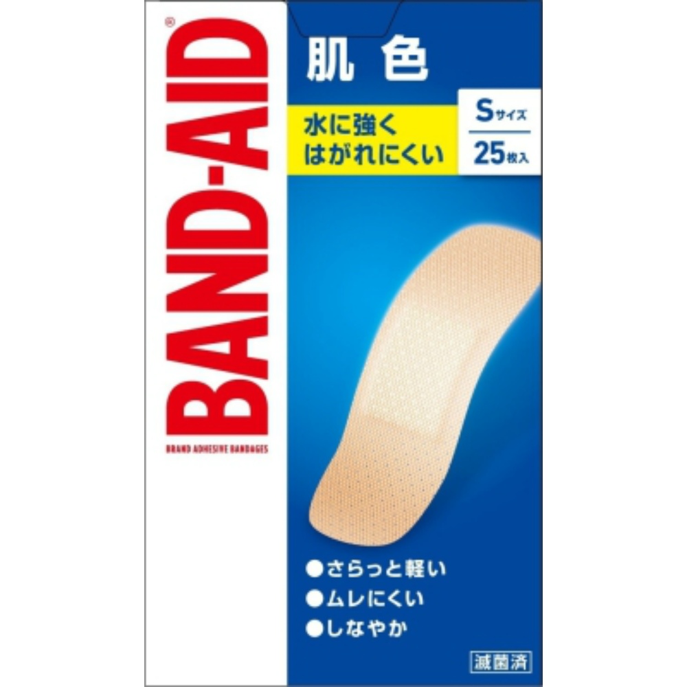ジョンソン・エンド・ジョンソン 純正品 バンドエイド 肌色 Ｓサイズ ２５枚 4901730230124【単品販売。ケース販売ではございません。】