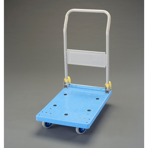 【大型商品】EA520BY-1B エスコ 710x455mm/150kg 運搬車(静音) (東正車輌(TOSEI) GCP-101-P)