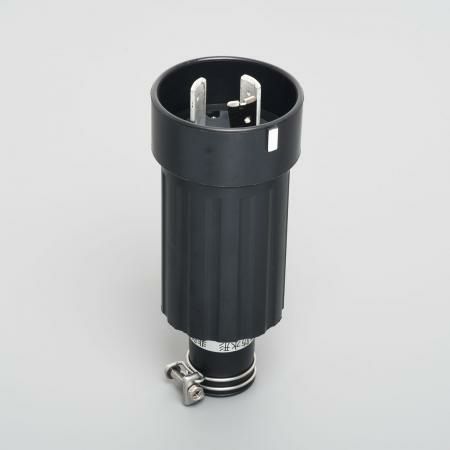 31062R アメリカン電機 引掛形 プラグ(ゴムカバー) 3P 100A 600V
