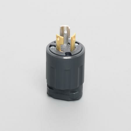 3112N-L5 アメリカン電機 プラグ ナイロンカバー 接地形2P 15A 125V <引掛形 NEMA規格 L5-15>