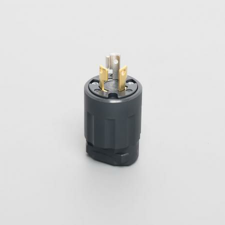 3122N アメリカン電機 プラグ ナイロンカバー 接地形2P 15A 250V <引掛形 NEMA規格 L6-15> 【全国一律送料450円】