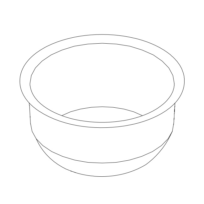 320WW284 東芝 純正部品 炊飯器 内釜 ウチガマ