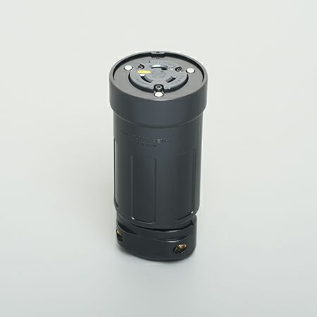 3214EOS-L5 アメリカン電機 引掛形 接地形2P 20A 125V (NEMA L5-20) オーバーサイズコードコネクタボディ