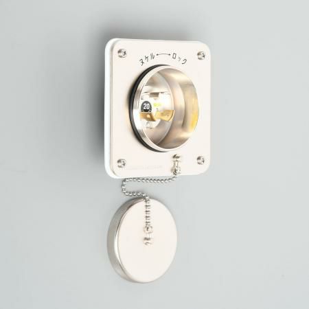 【中止品】3215WJ-L5 アメリカン電機 防水形フランジインレット 耐ジン・噴流形 接地形2P 20A 125V <引掛形 NEMA規格 L5-20>