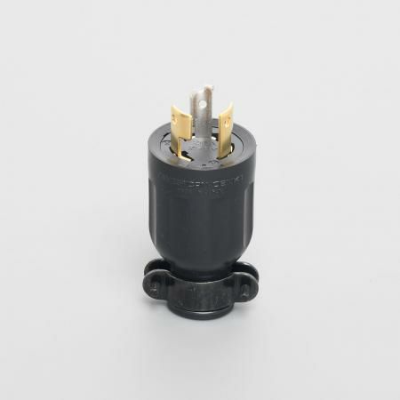3222R アメリカン電機 引掛形 プラグ(ゴムカバー) 3P 20A 250V