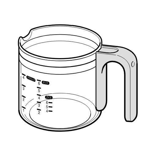 32302950 東芝 純正部品 コーヒーメーカー ボトル Toshiba