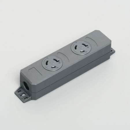 3243NT-L8 アメリカン電機 ダブルタップ 接地形2P 20A 480V <引掛形 NEMA規格 L8-20>