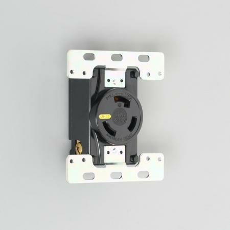3310-2-L5 アメリカン電機 露出コンセント 接地形2P 30A 125V <引掛形 NEMA規格 L5-30>