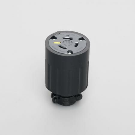 3314R-L5 アメリカン電機 コードコネクタボディ ゴムカバー 接地形2P 30A 125V <引掛形 NEMA規格 L5-30>