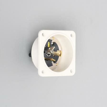 3315N-L5 アメリカン電機 フランジインレット ナイロン 接地形2P 30A 125V <引掛形 NEMA規格 L5-30>