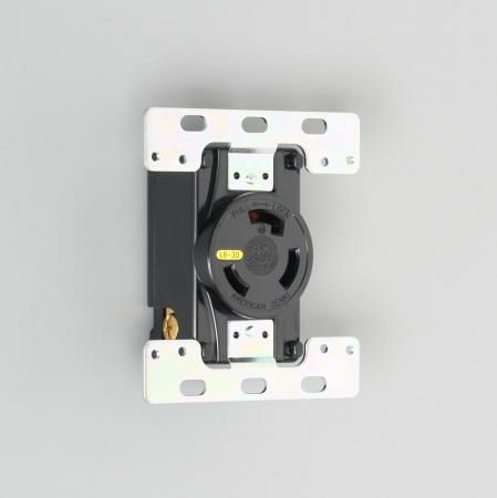 3320-2-L6 アメリカン電機 防水形プレート専用コンセント 接地形2P 30A 250V <引掛形 NEMA規格 L6-30>