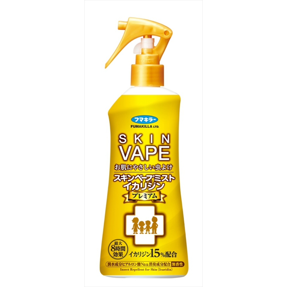 フマキラー 純正品 スキンベープミストイカリジンプレミアム200ml 4902424446593【単品販売。ケース販売ではございません。】