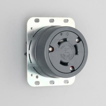 3620 アメリカン電機 引掛形 埋込コンセント 3P 60A 250V
