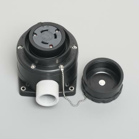 3621RW アメリカン電機 引掛形 防水形露出コンセント 3P 60A 250V