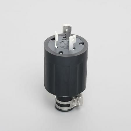 3622R アメリカン電機 引掛形 プラグ(ゴムカバー) 3P 60A 250V