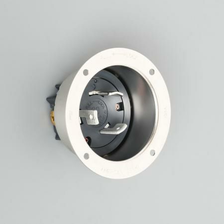3625 アメリカン電機 引掛形 フランジインレット 3P 60A 250V