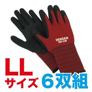 NDG-52LL-6S ジェフコム 電工カラーグローブ(6双組)