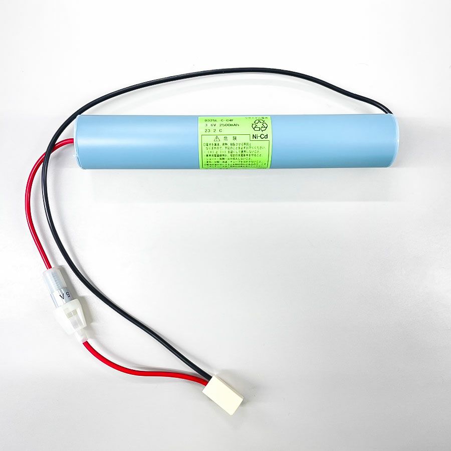 3N1800CP-L相当品 (同等品) 3.6V1800mAh<年度シール付き> コネクター付き