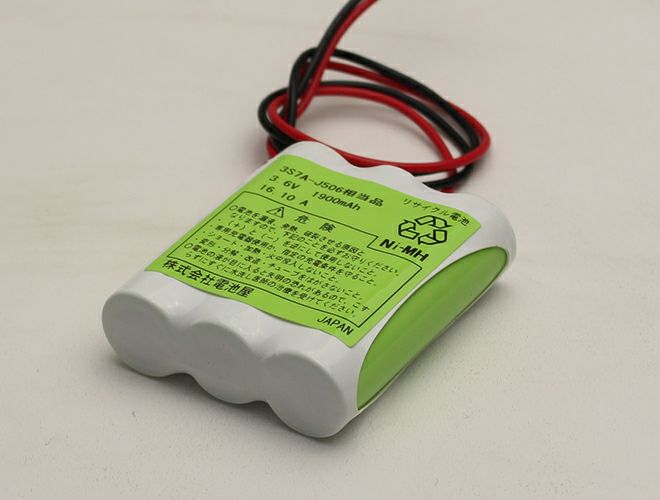 【価格確認中】3S7A-J506 相当品 OMRON(オムロン)製相当品 組電池製作バッテリー カーモニ500用 シガーブラグ充電池 3.6V1900mAh