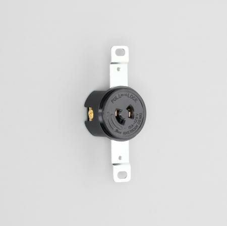 【中止品】40 アメリカン電機 埋込コンセント 2P 15A 125V 引掛形