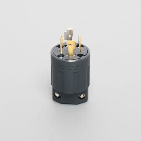4242N-L16 アメリカン電機 プラグ ナイロンカバー 接地形3P 20A 480V <引掛形 NEMA規格 L16-20>