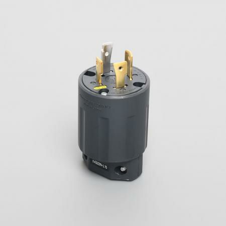 4322N-L15 アメリカン電機 プラグ ナイロンカバー 接地形3P 30A 250V <引掛形 NEMA規格 L15-30>