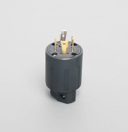 4322N-L15UL アメリカン電機 プラグ ナイロンカバー 接地形3P 30A 250V <引掛形 NEMA規格 L15-30>
