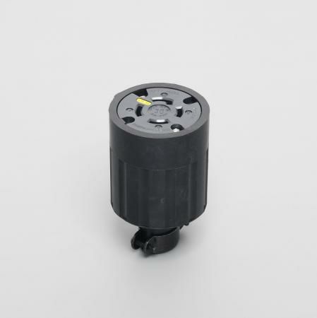 4324R-L15 アメリカン電機 コードコネクタボディ ゴムカバー 接地形3P 30A 250V <引掛形 NEMA規格 L15-30>