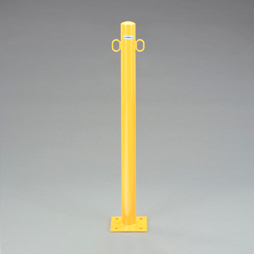 EA983FK-101 エスコ φ60.5x850mm バリケードスタンド(スチール製・フック付) (カネソウ EC0685RC-A)
