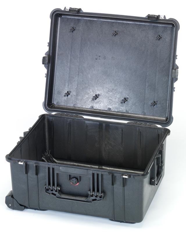 EA657-161NF エスコ 553x424x270mm/内寸 防水ケース(黒/ウレタン無) (PELICANPRODUCTS 1610NF)
