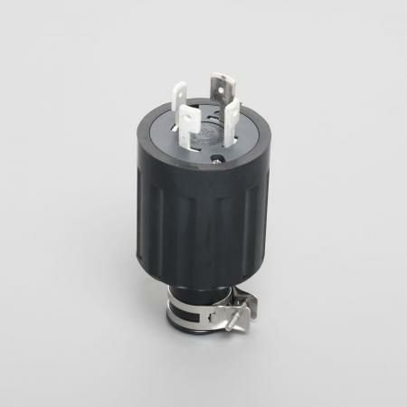 4622R アメリカン電機 引掛形 プラグ(ゴムカバー) 接地3P 60A 250V