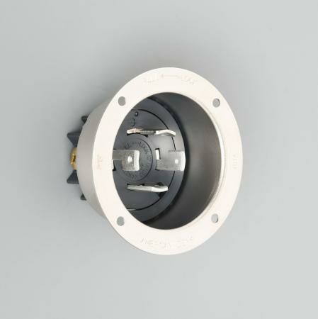 4625 アメリカン電機 引掛形 フランジインレット 接地3P 60A 250V
